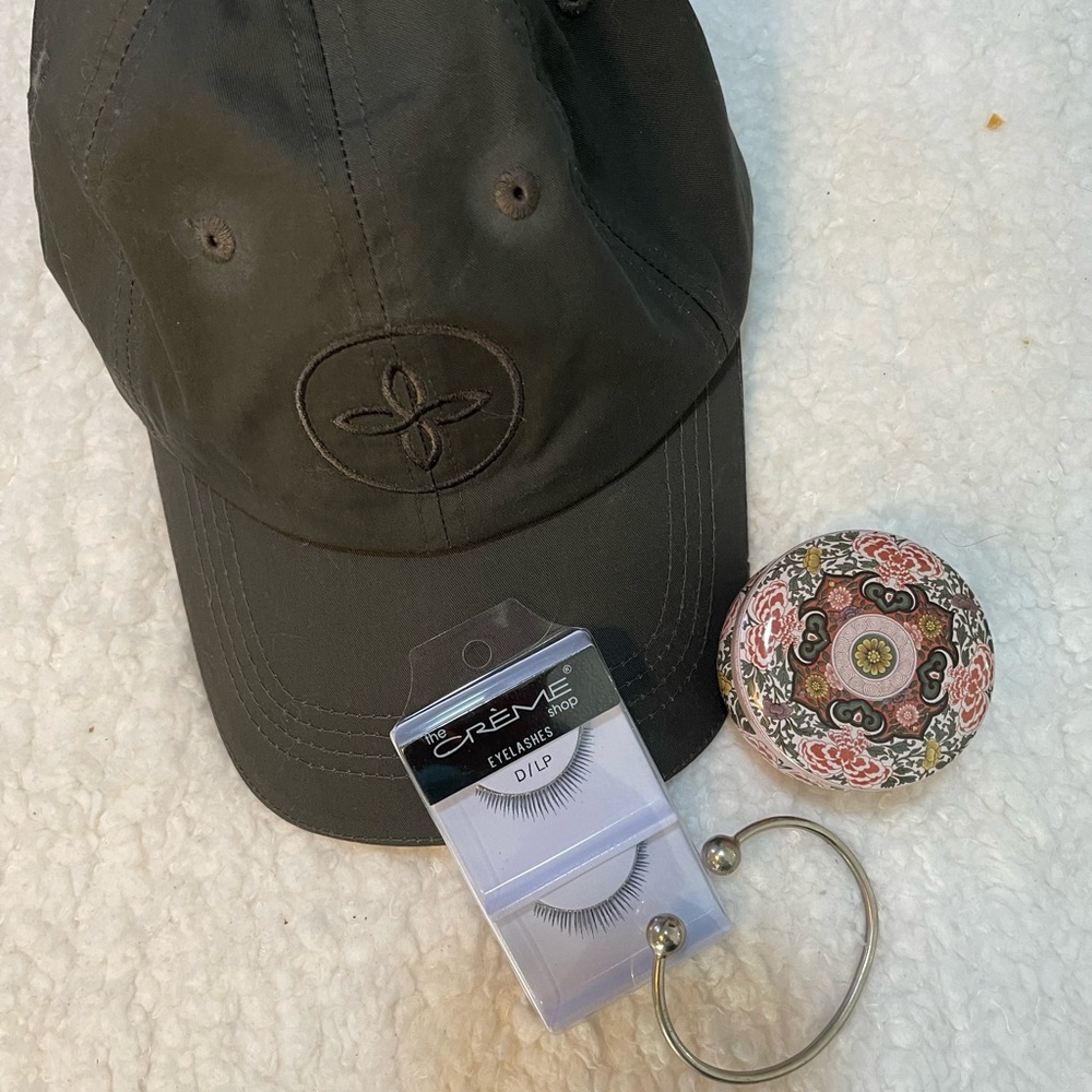 Dark Cap with Embroidered Logo